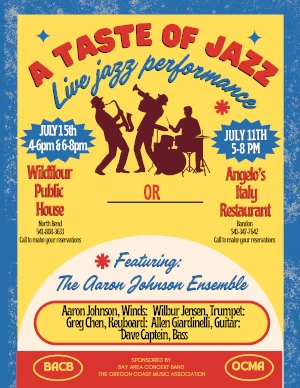 A Taste of Jazz flyer